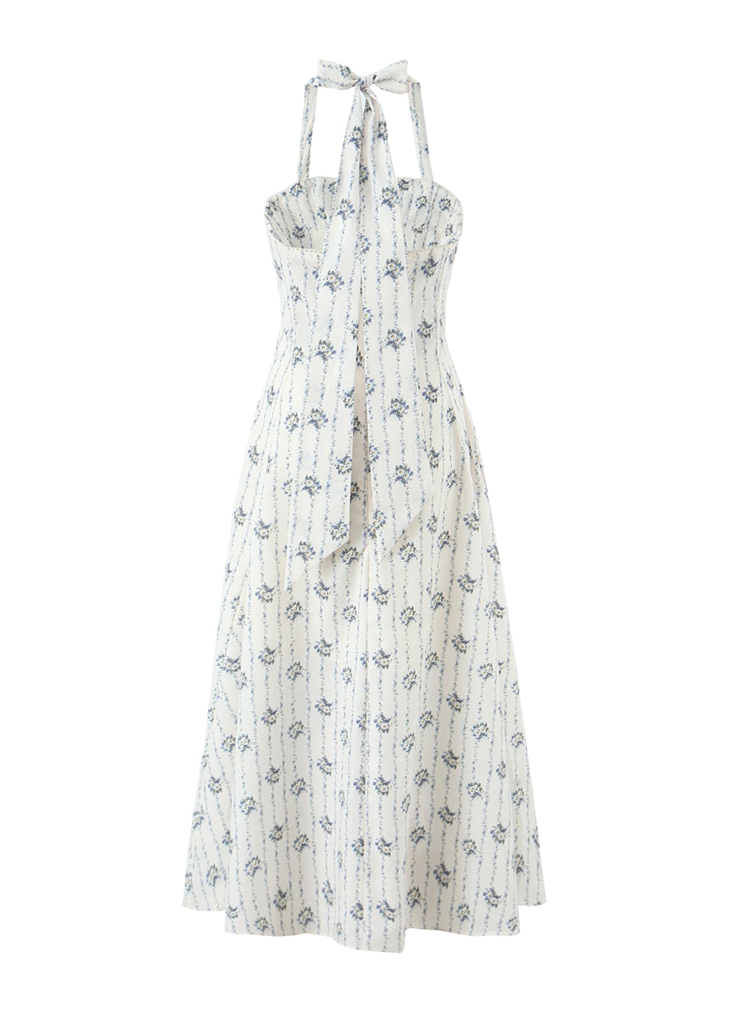 Isabelle Midi Dress - Cream Floral
