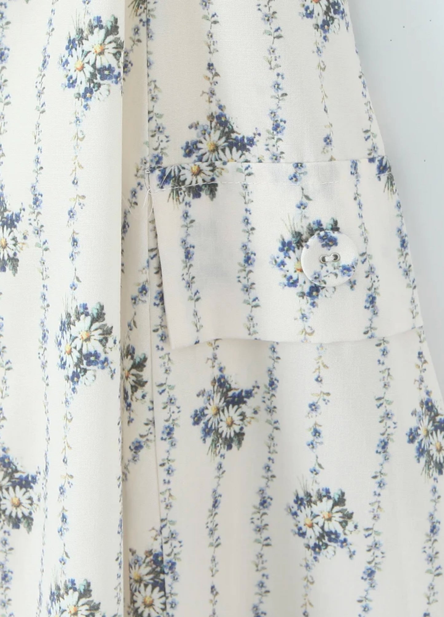 Isabelle Midi Dress - Cream Floral